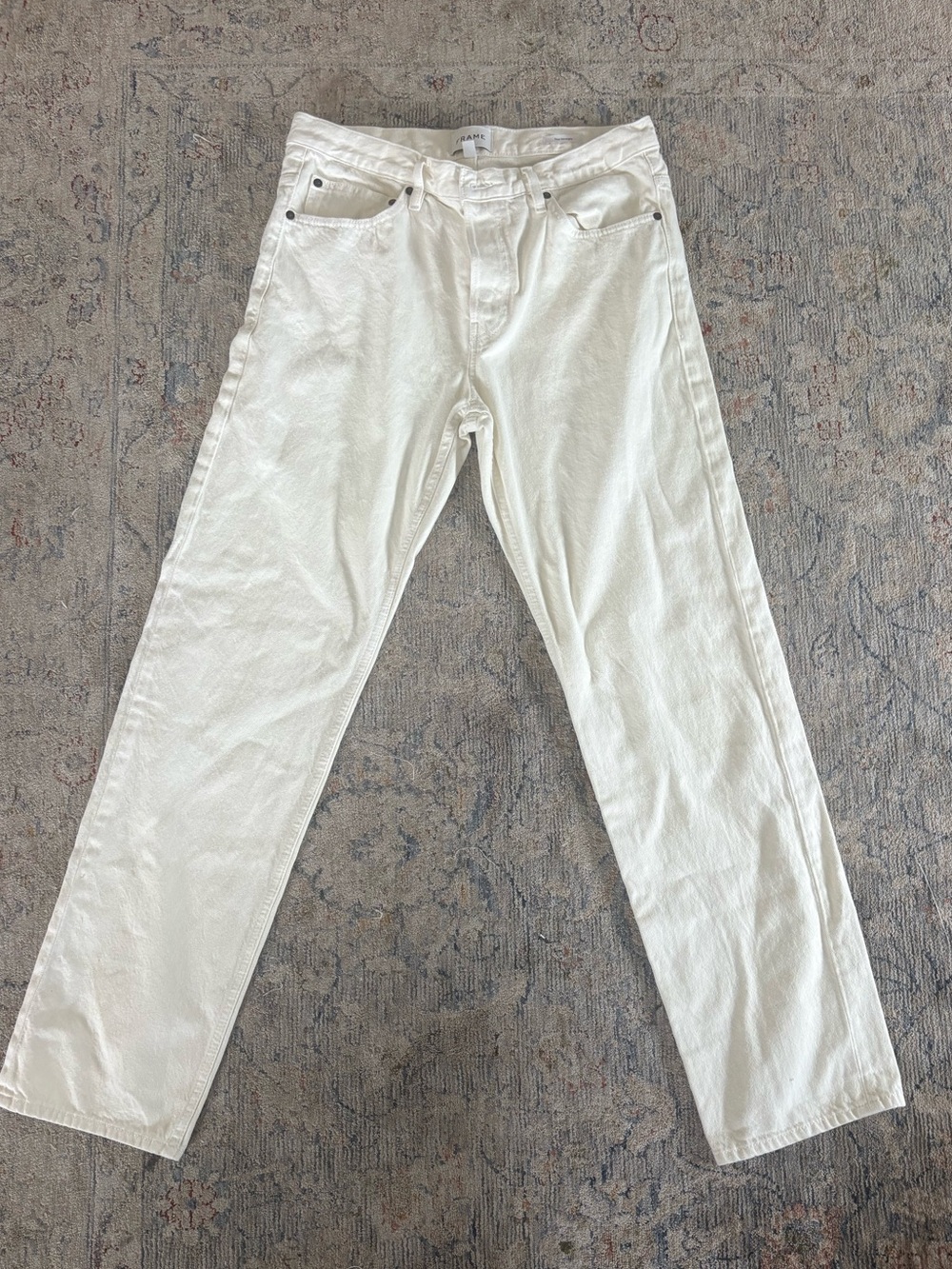 Frame Denim Men's Off-White Jeans